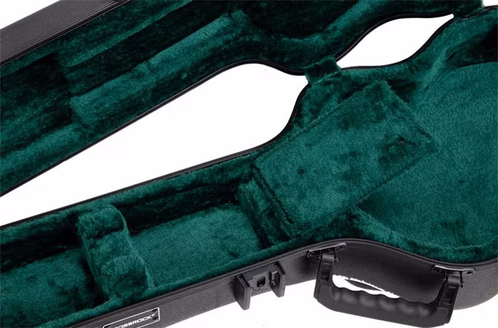 CrossRock CRA980CBK Black - Klasszikus gitár keménytok