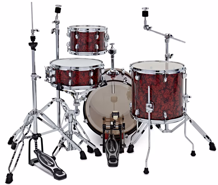 Premier Artist Heritage 16" 4pc Shell Pack Burgundy Pearl - Dobszett