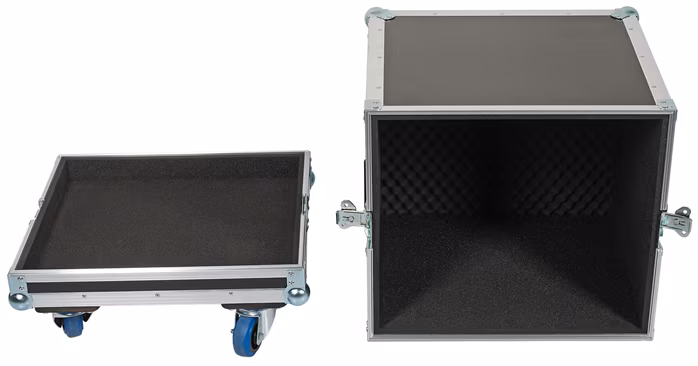 Razzor Cases Bass box case 700 x 620 x 420 mm with wheels - Cabinet Flight Case