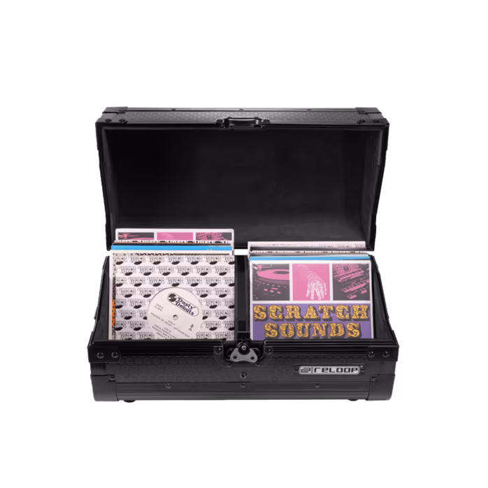 Reloop 7'' Record Case 150 Black - Vinyl hanglemez tok