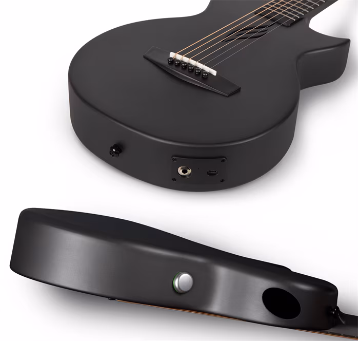 Enya Music Nova Go AcousticPlus SP1 Black (kicsomagolt) - Utazó elektroakusztikus gitár