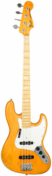 Fender 1975 Jazz Bass Natural - Elektromos basszusgitár