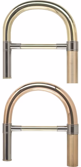 Edwards Thin Brace Tuning Slide Tenor, Yellow - Trombone Tuning Slide