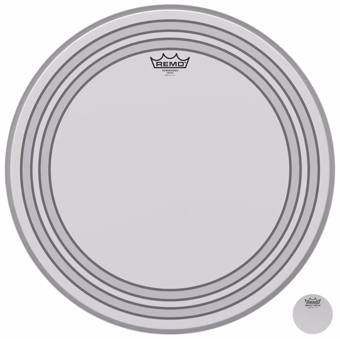 Remo 20" Power Sonic Coated - Nagydob bőr