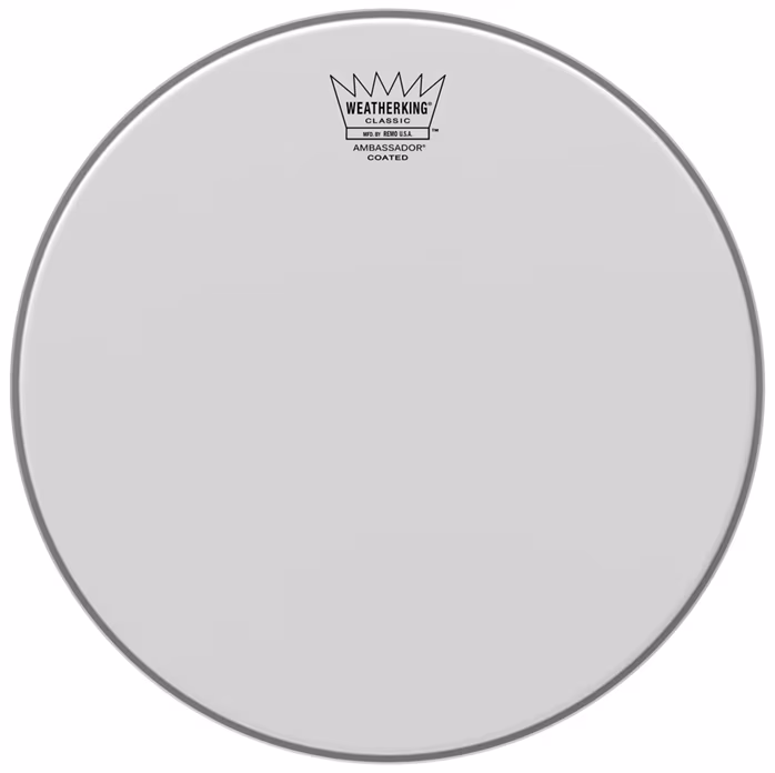 Remo 12" Classic Fit Ambassador Coated - Függőtam dobbőr