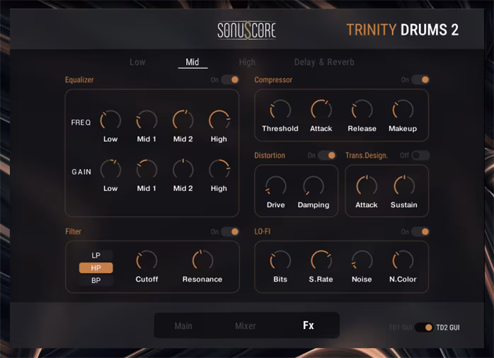 Boom Library Sonuscore Trinity Drums 2 - Szoftver