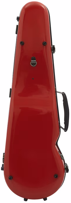 Razzor Fiberglass Violin Case Red - Hegedű tok