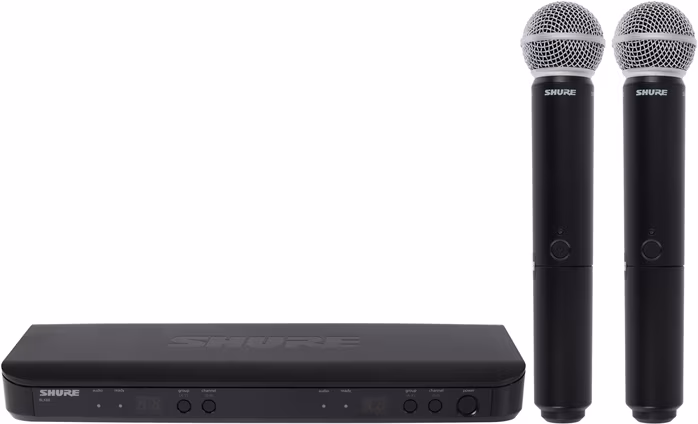 Shure BLX288E/SM58 H8E - Duális vezeték nélküli szett