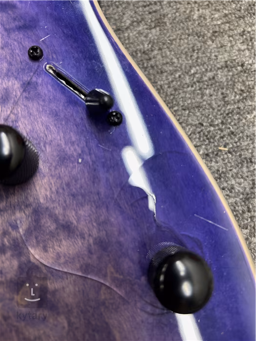 Ibanez RG421QM Cerulean Blue Burst (sérült) - Elektromos gitár