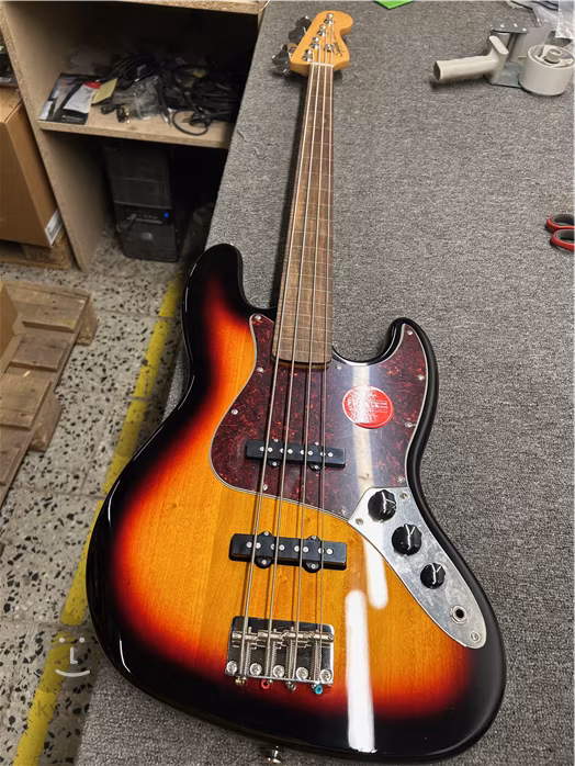 Fender Squier Classic Vibe 60s Jazz Bass FL LFB 3TSB (használt) - Érintő nélküli basszusgitárokat