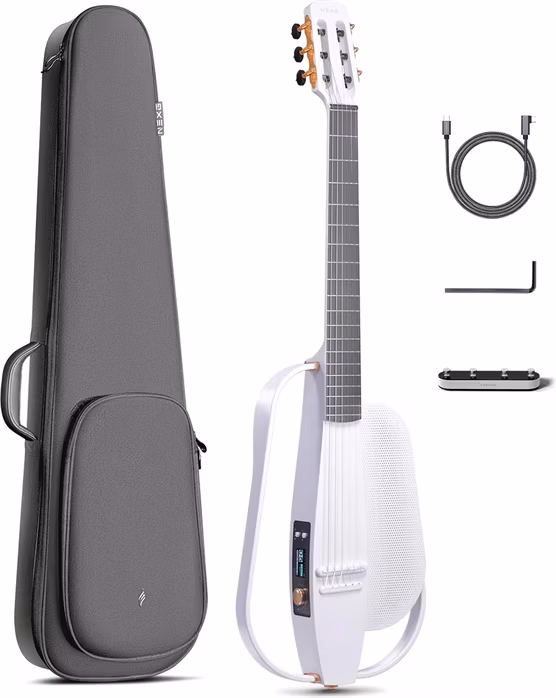 Enya Music NEXG 2N White - Klasszikus elektroakusztikus gitár