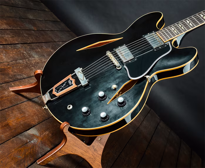 Gibson Custom 2024 Trini Lopez Ebony VOS - Elektromos gitár