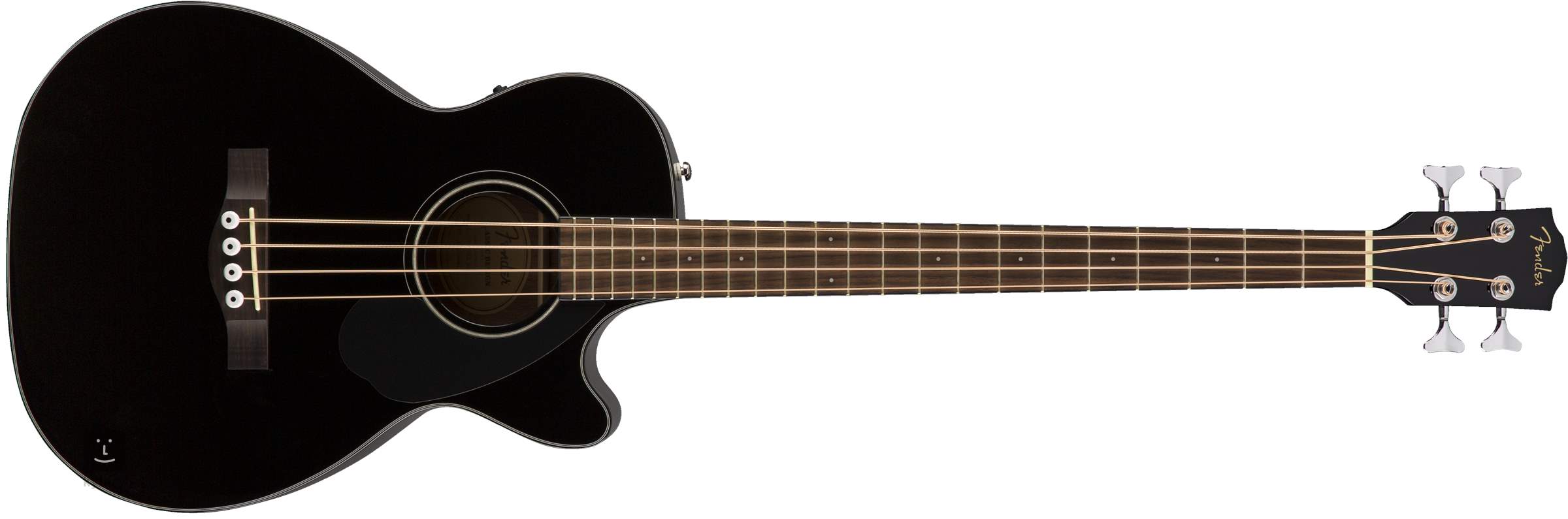 FENDER CB60SCE BLK Elektroakusztikus basszusgitár