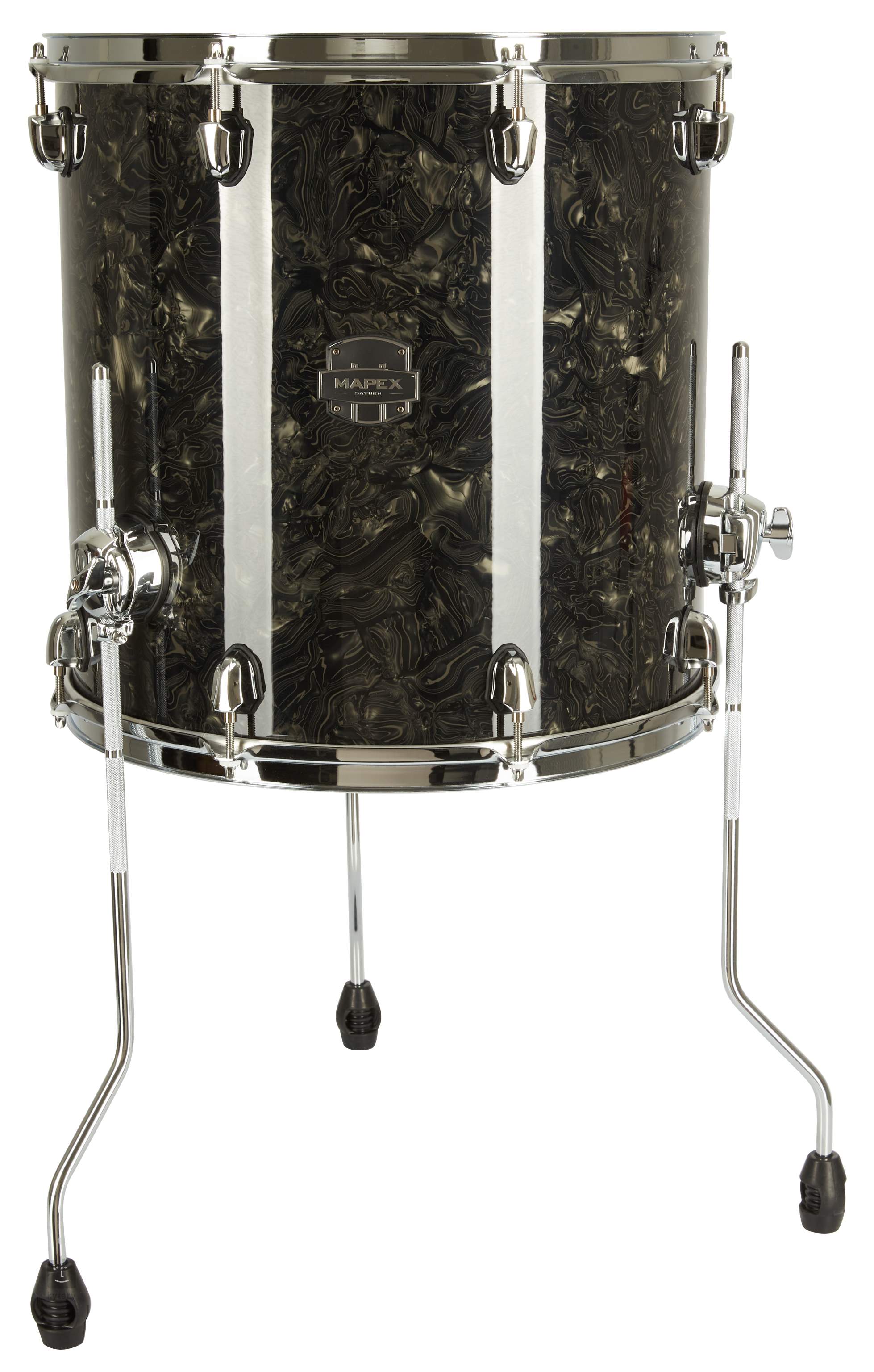 MAPEX 16x16 Saturn V Tour Black Pearl Floor tom