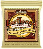 ERNIE BALL 2013 Earthwood Custom Light 12-String 80/20 Bronze