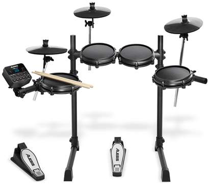Easy To Install Drum Replacement Kits For Drum Kit black 