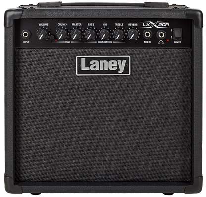 LANEY LX20R Black Solid-State Guitar Combo