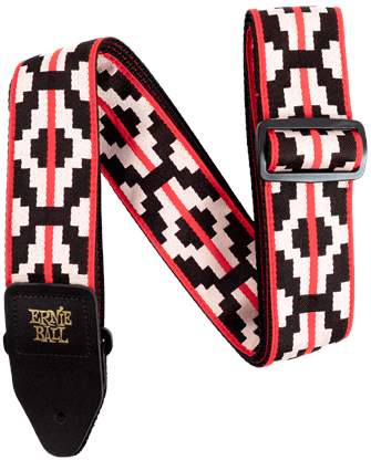 ernie ball checkered guitar strap