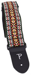 Perri's Leathers 7035 Jacquard Red White Yellow Hootenanny