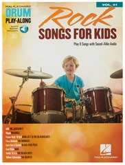 MS Drum Play-Along Volume 41: Rock Songs For Kids