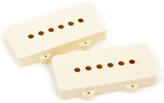 Fender Jazzmaster Pickup Covers, Aged White