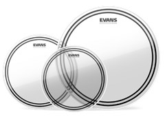 Evans EC2S Clear Rock set