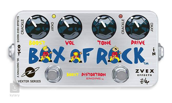 ZVEX Vexter Box of Rock Guitar Effect | Kytary.ie