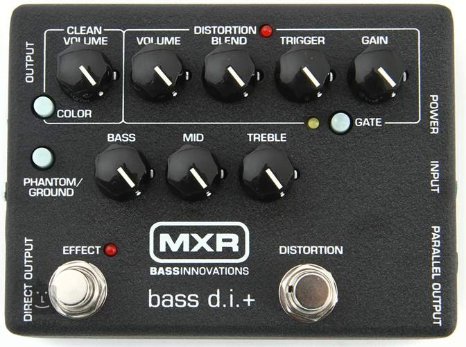 MXR M80 Bass D.I. + Bass Guitar Pre-Amplifier and DI Unit | Kytary.ie