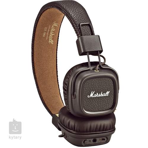 Marshall Headphones Minor II Bluetooth Brown Cuffie bluetooth