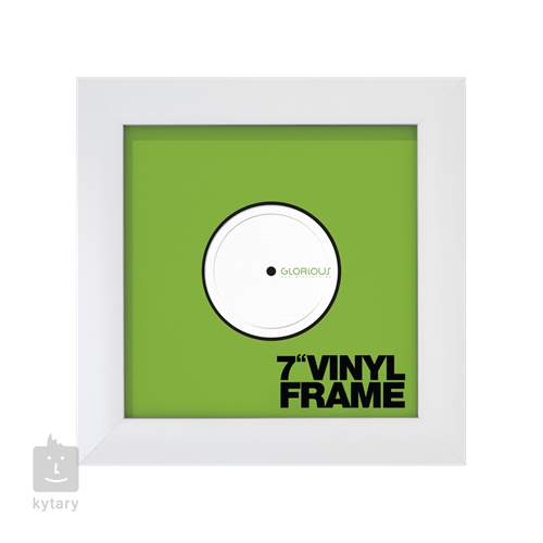 GLORIOUS Vinyl Frame Set 7" White Vinyl Frame