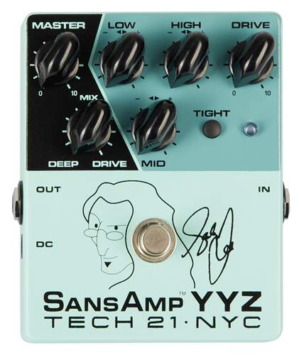 TECH 21 Geddy Lee Signature SansAmp YYZ Bass Guitar Pre