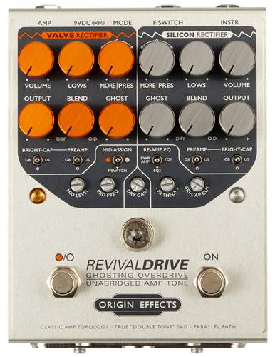 ORIGIN EFFECTS RevivalDRIVE Custom Guitar Effect