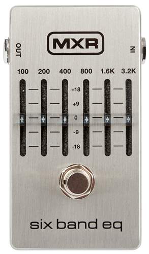 DUNLOP MXR M109S Six Band EQ Guitar Effect