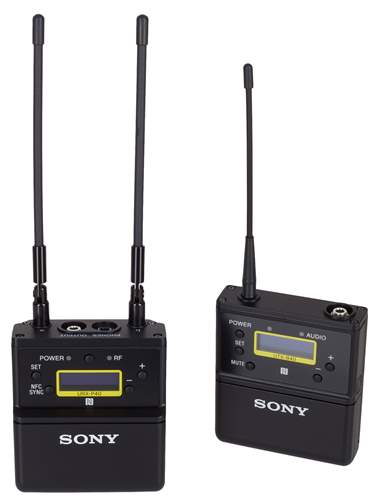 SONY UWP-D21/K33 Wireless News Shooter Set with Microphone