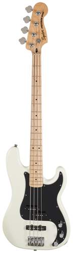 white p bass maple neck