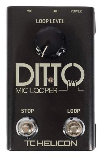 TC-HELICON Ditto Mic Looper Vocal Effects Processor