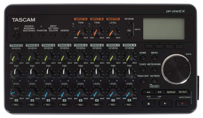 TASCAM DP-008EX Multi-track Recorder | Kytary.ie