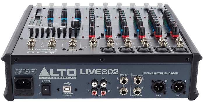 ALTO Live 802 Analogue Mixer | Kytary.ie