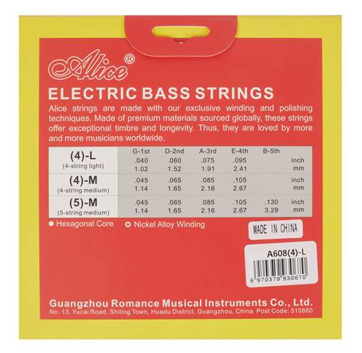 ALICE A6084L Bass Strings Bass Guitar Strings