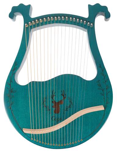CEGA Harp 19 Strings Blue Harpe