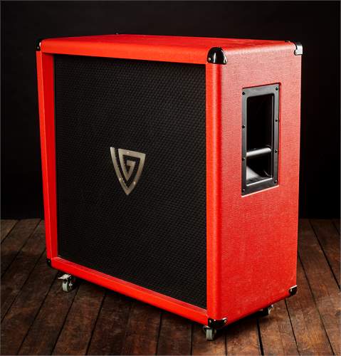 Vivian Instruments 4x12 Devil Red Guitar Cabinet Kytaryie 4714