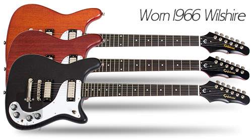【格安限定SALE】Epiphone 1966 Worn Wilshire エピフォンウィルシャー ギター