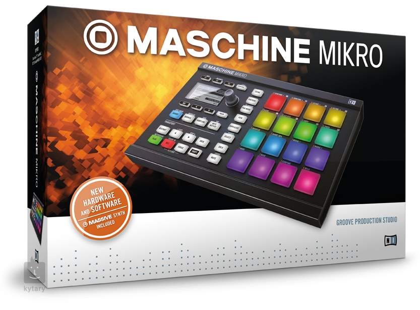 NATIVE INSTRUMENTS Maschine Mikro MK2 BK MIDI Controller, Groove