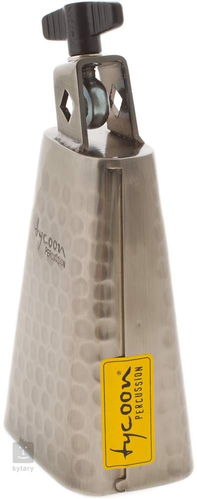 Tycoon Percussion TWH-50 5 Hand Hammered Brushed Chrome Cowbell