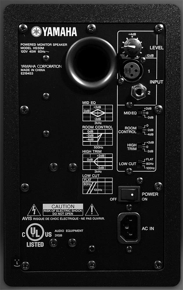 YAMAHA HS50M Powered Studio Monitor | Kytary.ie