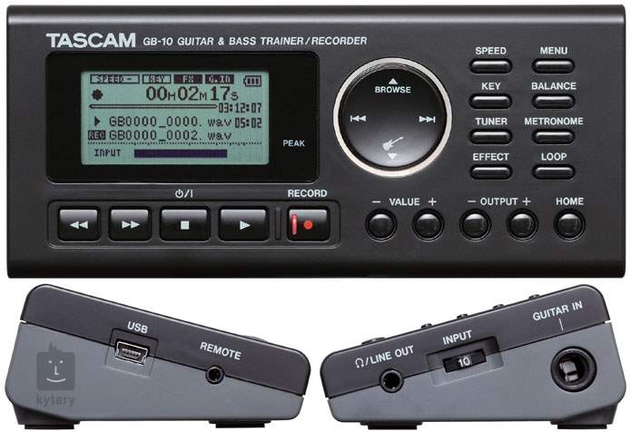 TASCAM GB-10 Multi-track Recorder | Kytary.ie