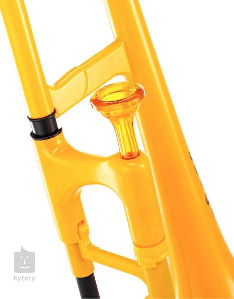 PBONE Plastic Trombone Yellow Trombone Kytary.ie
