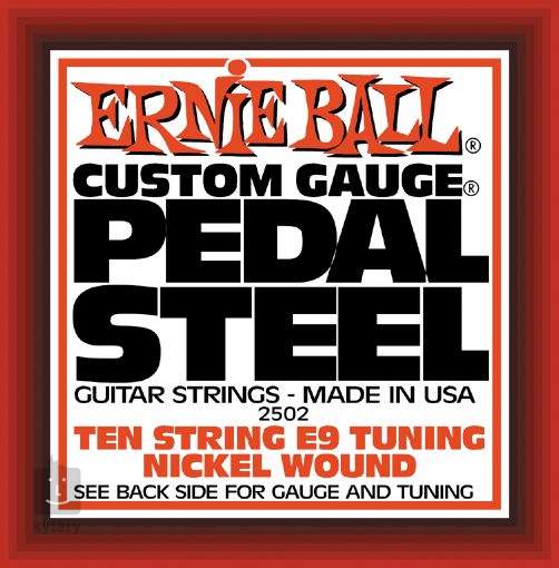 ERNIE BALL 2502 Pedal Steel Nickel Wound 10 String E9 Strings for