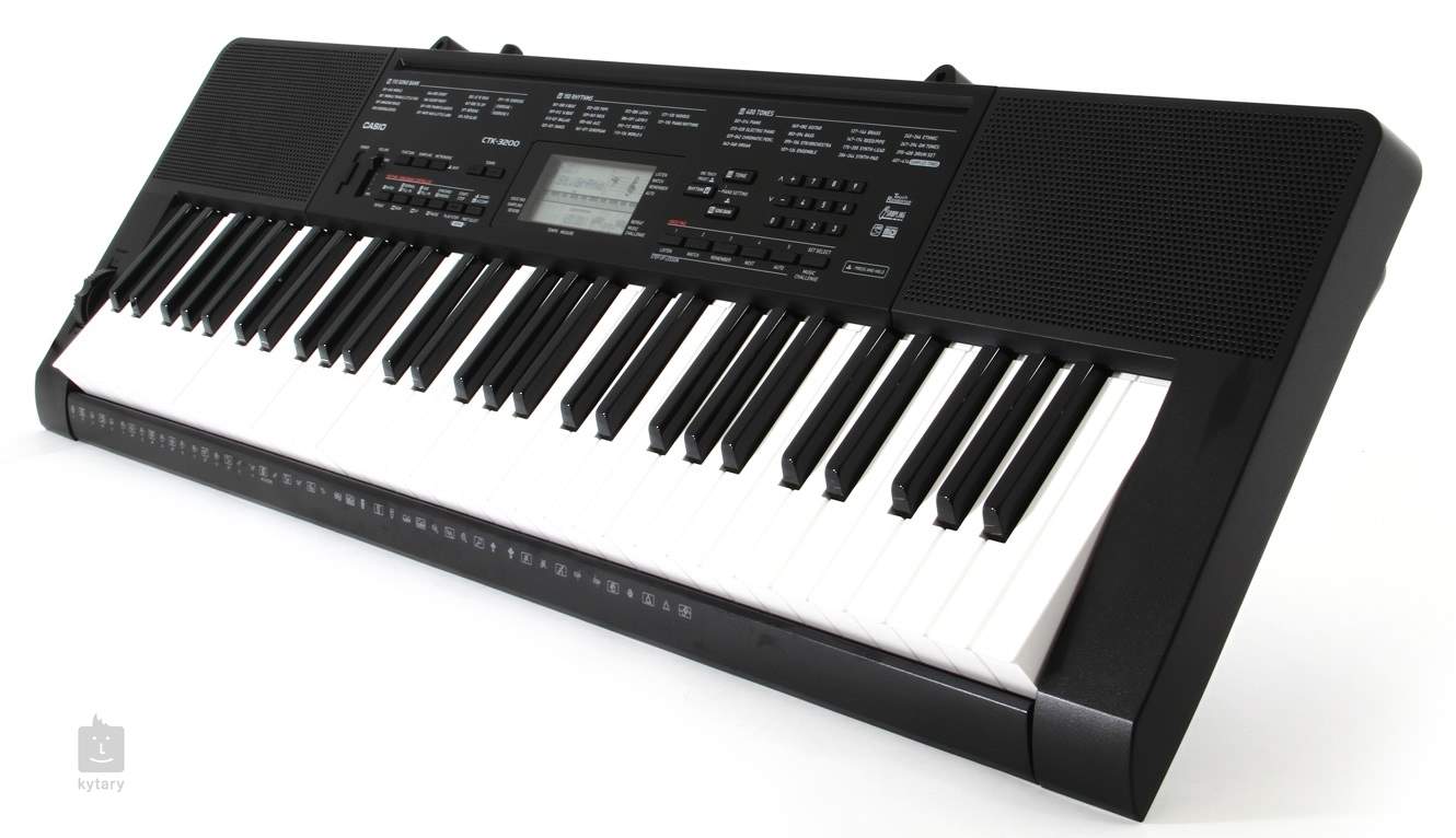 CASIO CTK-3200 with Touch-Sensitive Keys
