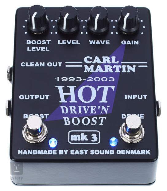 CARL MARTIN Hot Drive'n Boost MK3 Guitar Effect